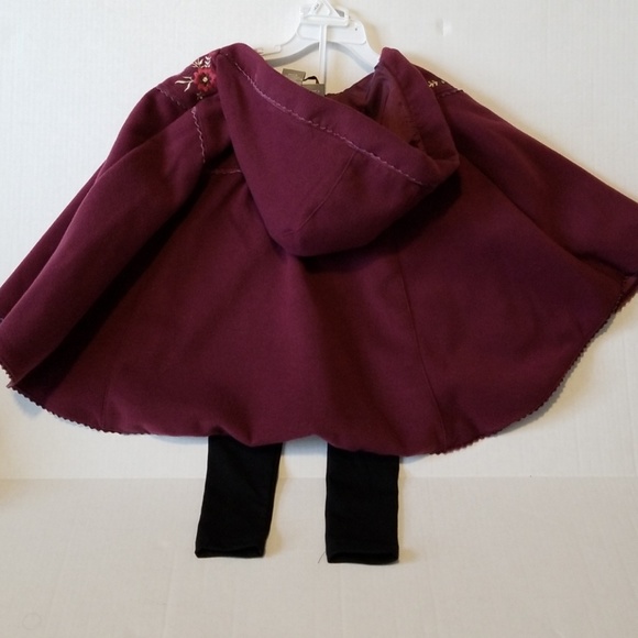3T Toddler Tahari Poncho Cape and Pants set - Picture 4 of 5